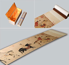 新邱馆藏书画复制博物馆书画复制服务